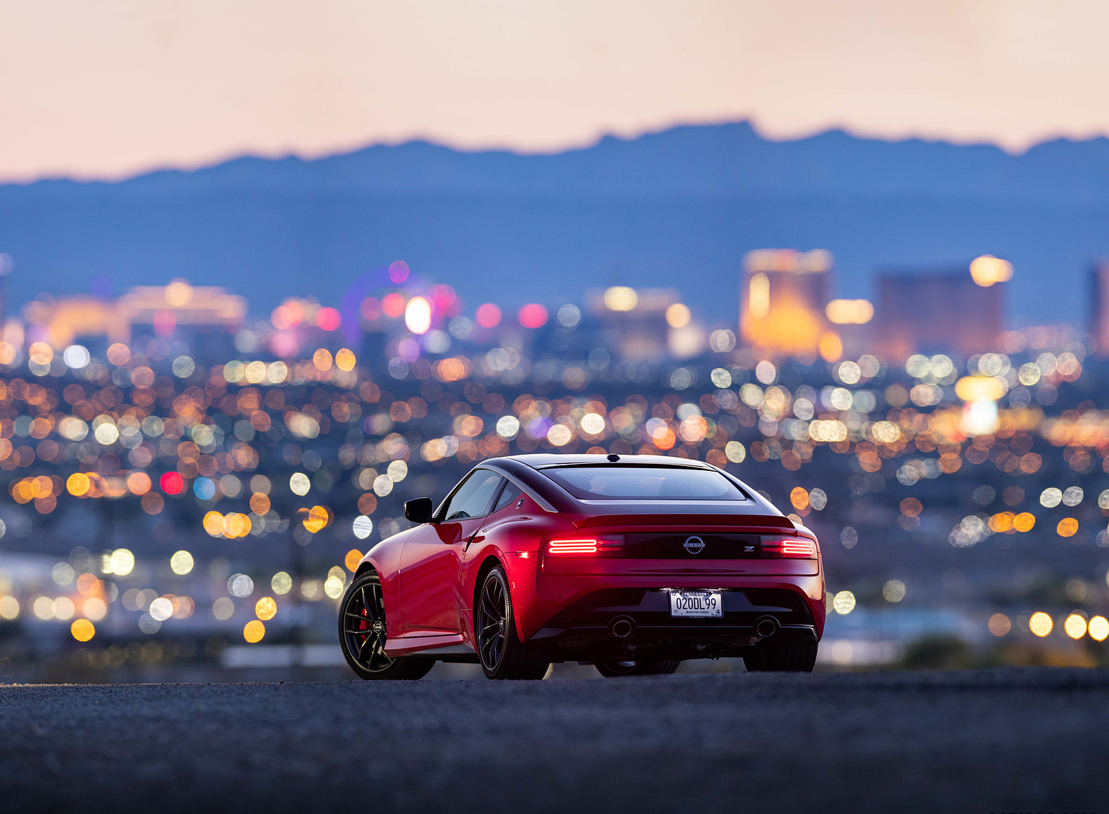 2023 Nissan Z (Color: Passion Red) Rear Three-Quarter Wallpapers #19 of 108