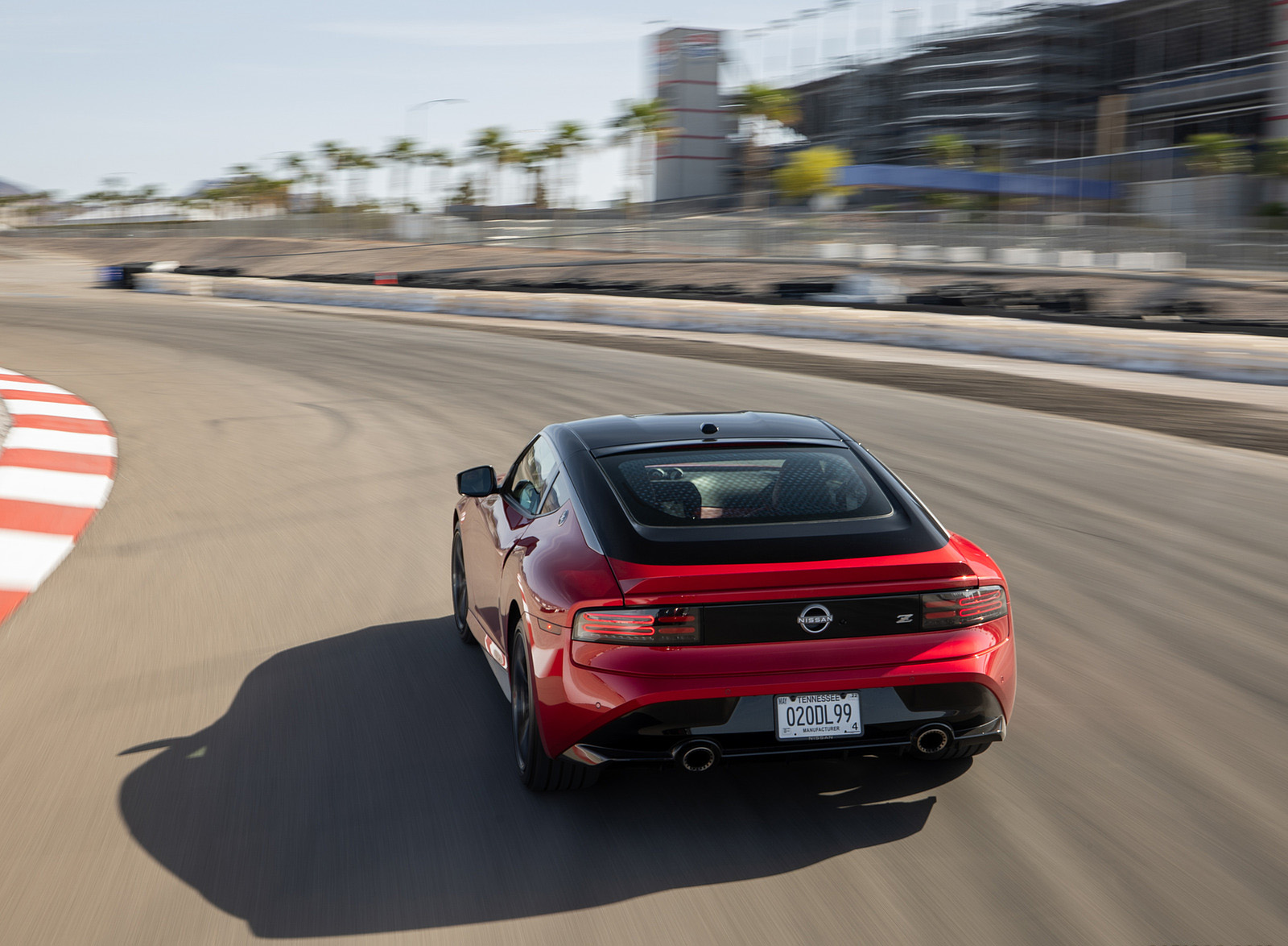 2023 Nissan Z (Color: Passion Red) Rear Wallpapers (8)