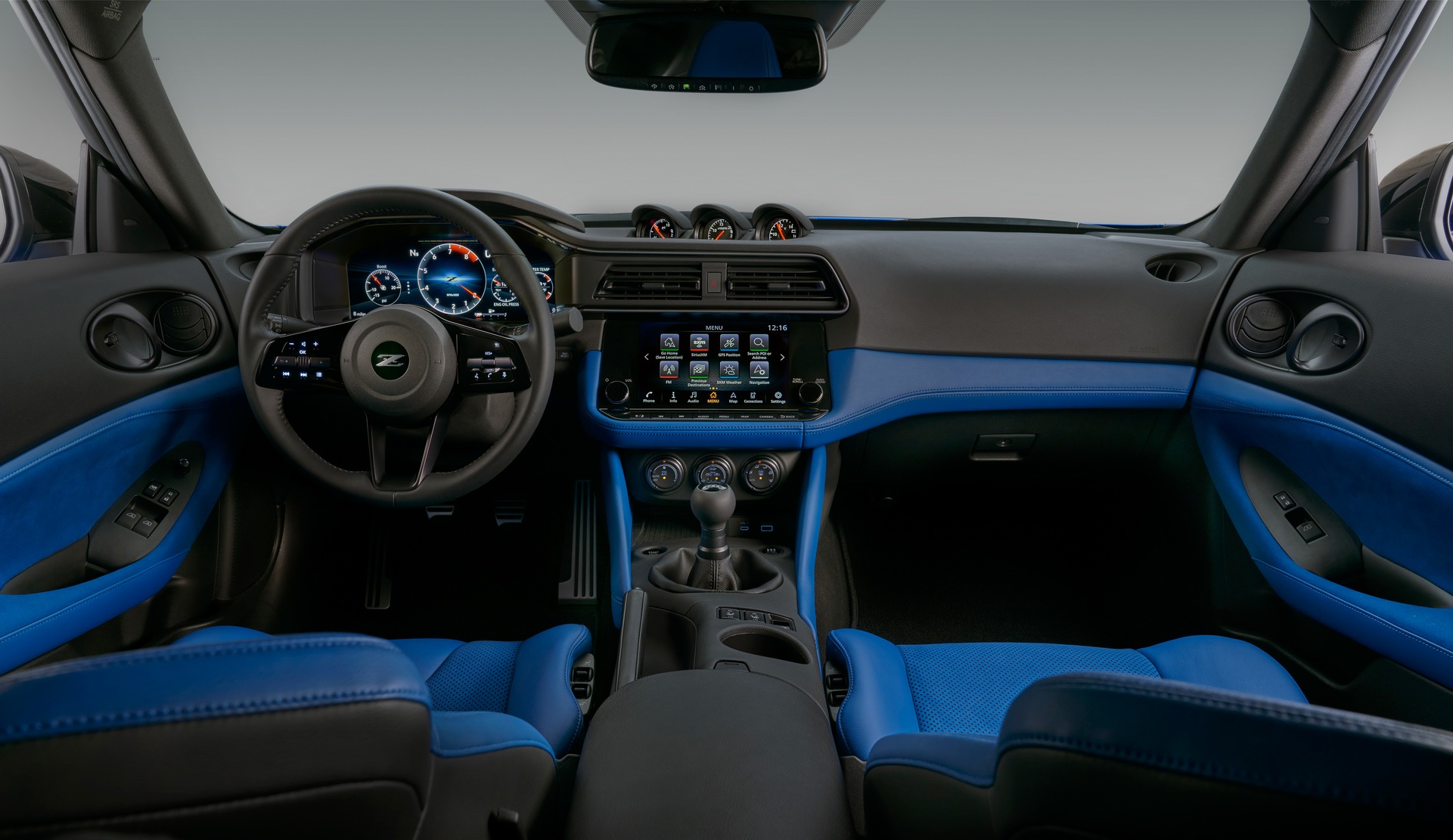 2023 Nissan Z (Color: Seiran Blue) Interior Cockpit Wallpapers #87 of 108