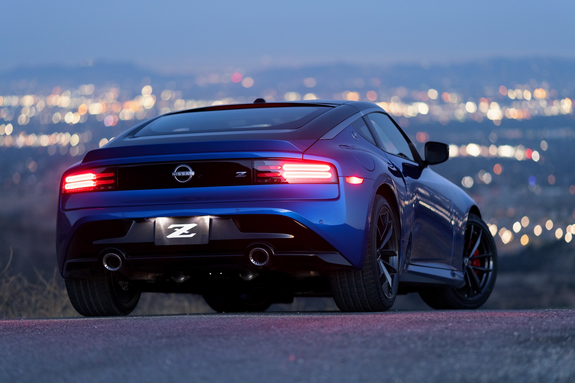 2023 Nissan Z (Color: Seiran Blue) Rear Wallpapers #80 of 108