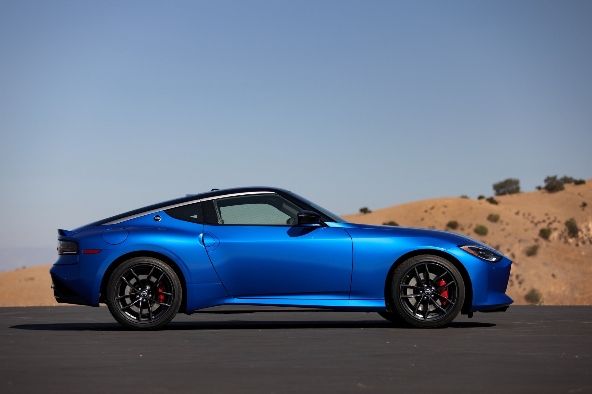 2023 Nissan Z (Color: Seiran Blue) Side Wallpapers #71 of 108
