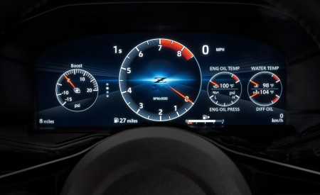 2023 Nissan Z Proto Spec Edition (Color: Ikazuchi Yellow) Digital Instrument Cluster Wallpapers 450x275 (19)