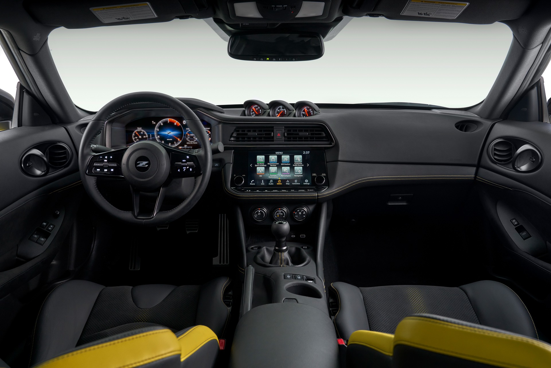 2023 Nissan Z Proto Spec Edition (Color: Ikazuchi Yellow) Interior Wallpapers #17 of 38
