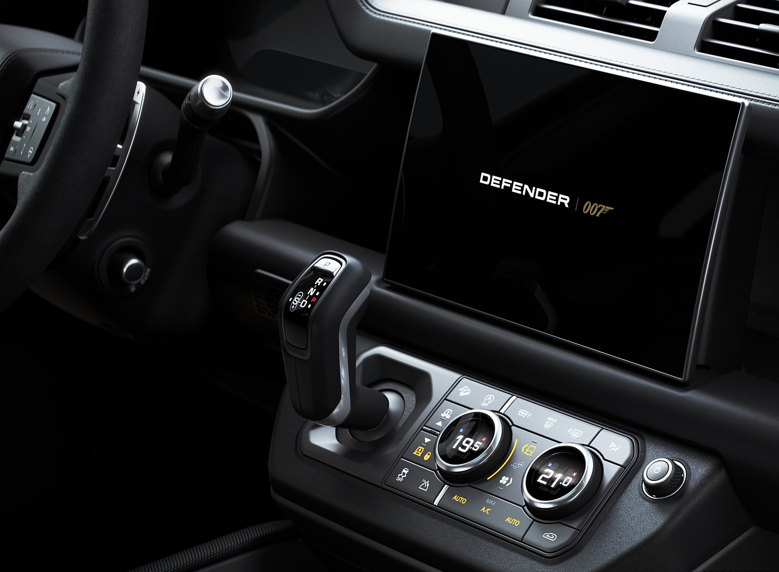 2021 Land Rover Defender V8 Bond Edition Interior Detail Wallpapers (9)