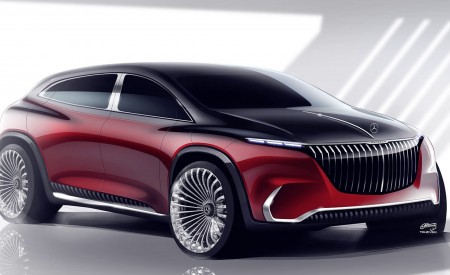 2021 Mercedes-Maybach EQS Concept Design Sketch Wallpapers 450x275 (24)
