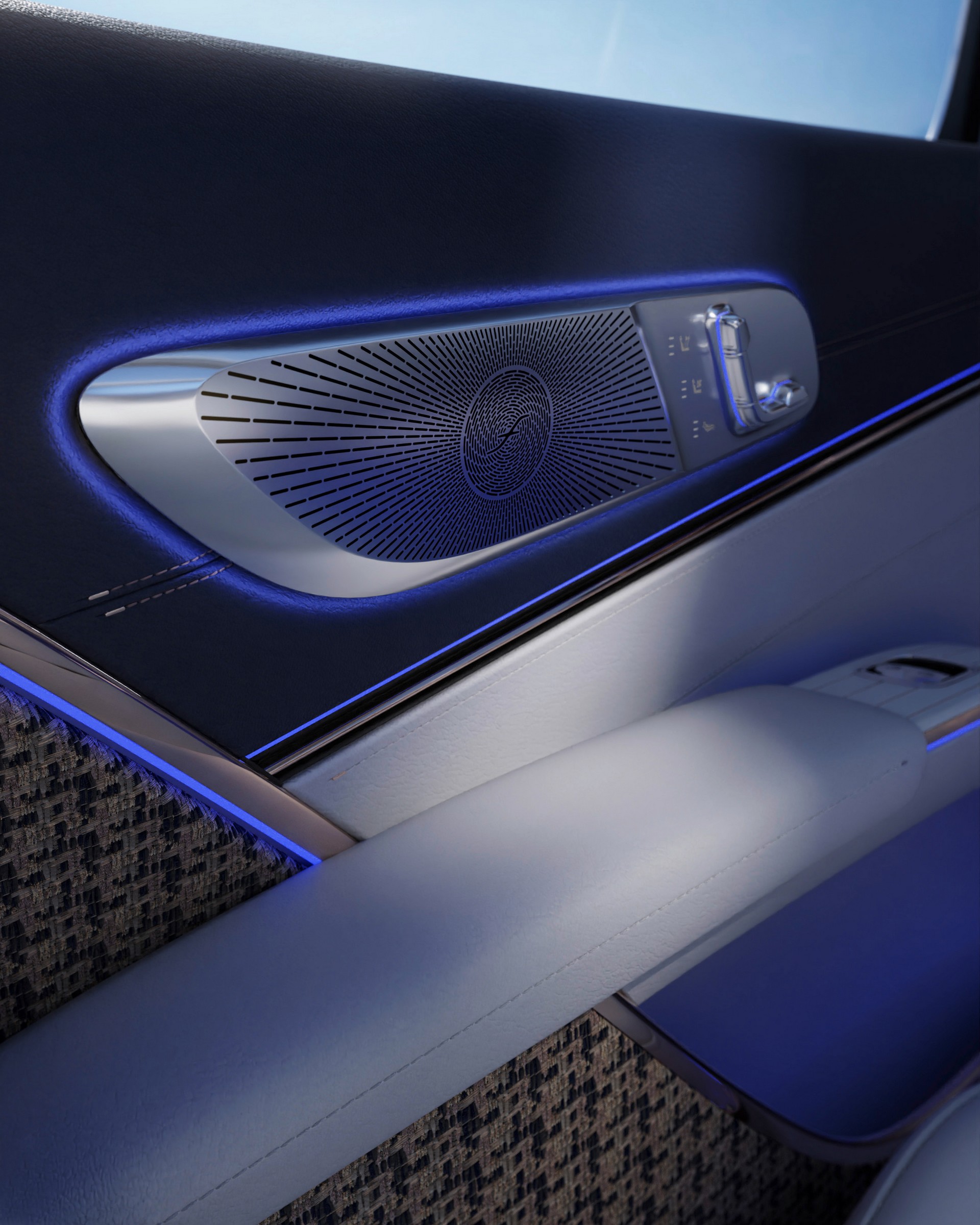 2021 Mercedes-Maybach EQS Concept Interior Detail Wallpapers #22 of 29