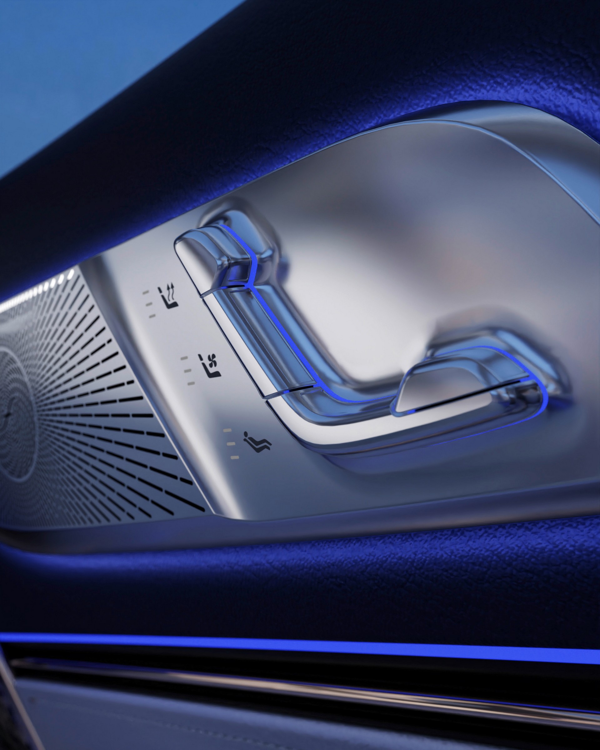 2021 Mercedes-Maybach EQS Concept Interior Detail Wallpapers #21 of 29