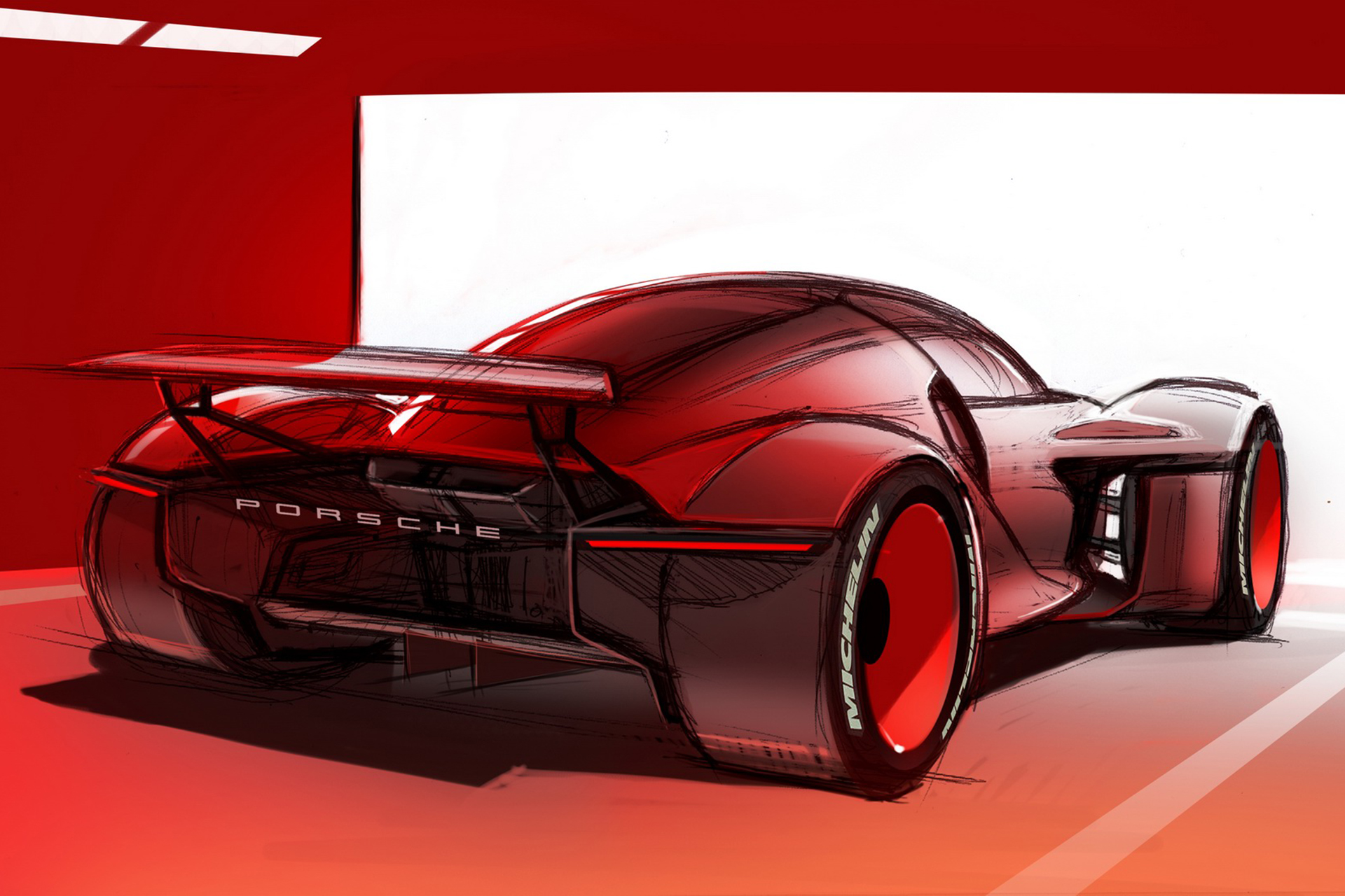 2021 Porsche Mission R Concept Design Sketch Wallpapers #43 of 47