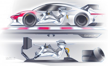 2021 Porsche Mission R Concept Design Sketch Wallpapers 450x275 (45)