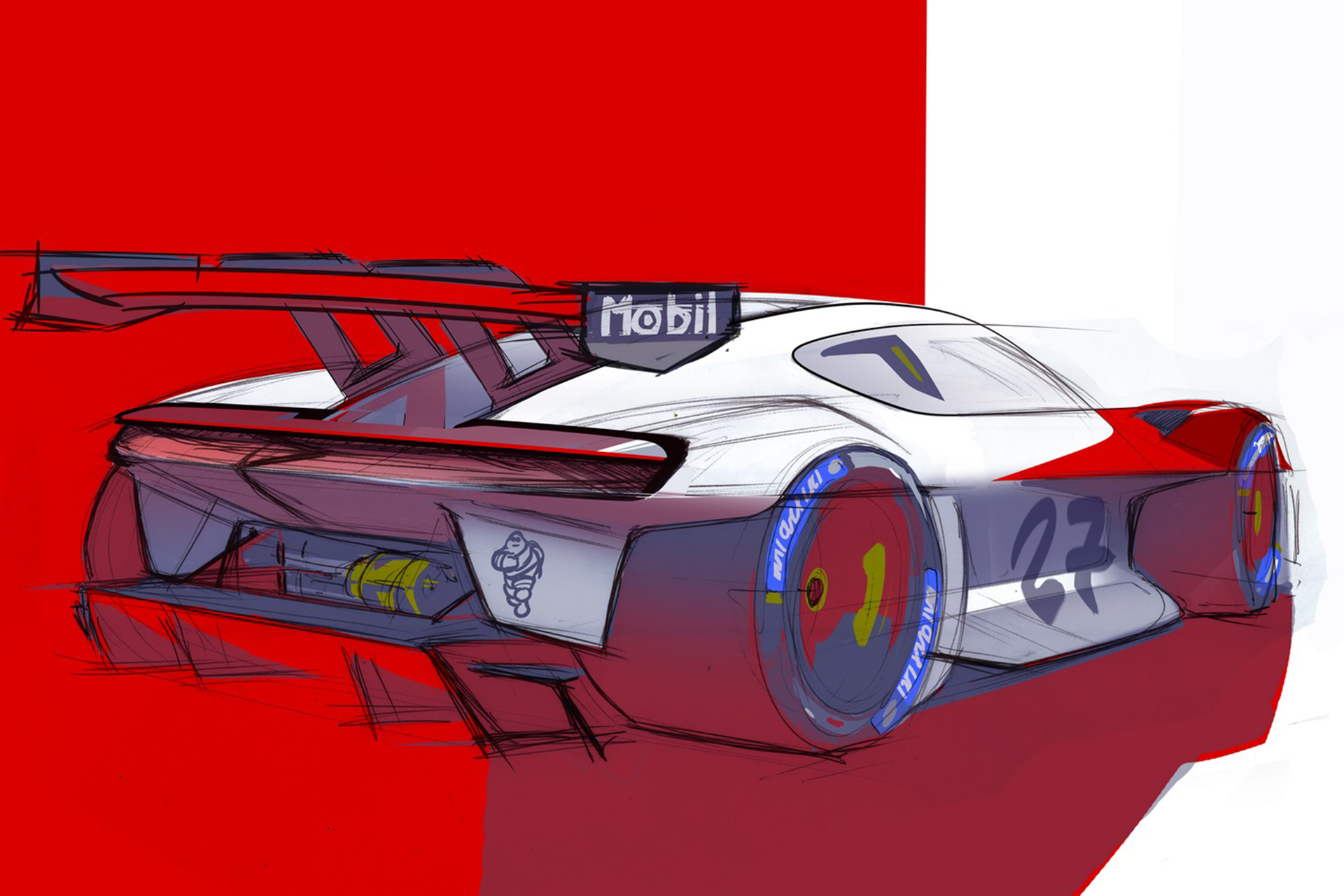 2021 Porsche Mission R Concept Design Sketch Wallpapers #40 of 47