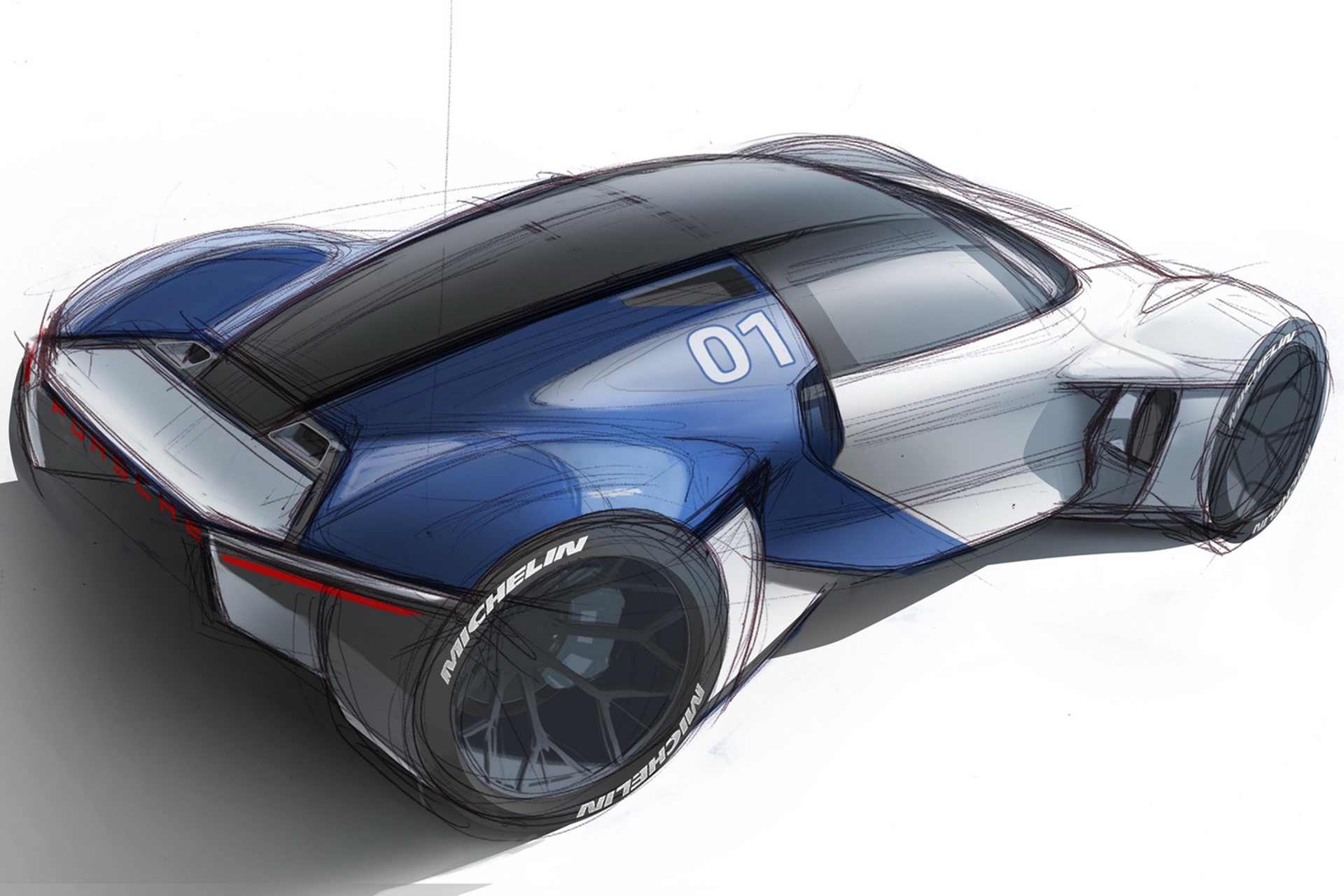 2021 Porsche Mission R Concept Design Sketch Wallpapers #41 of 47