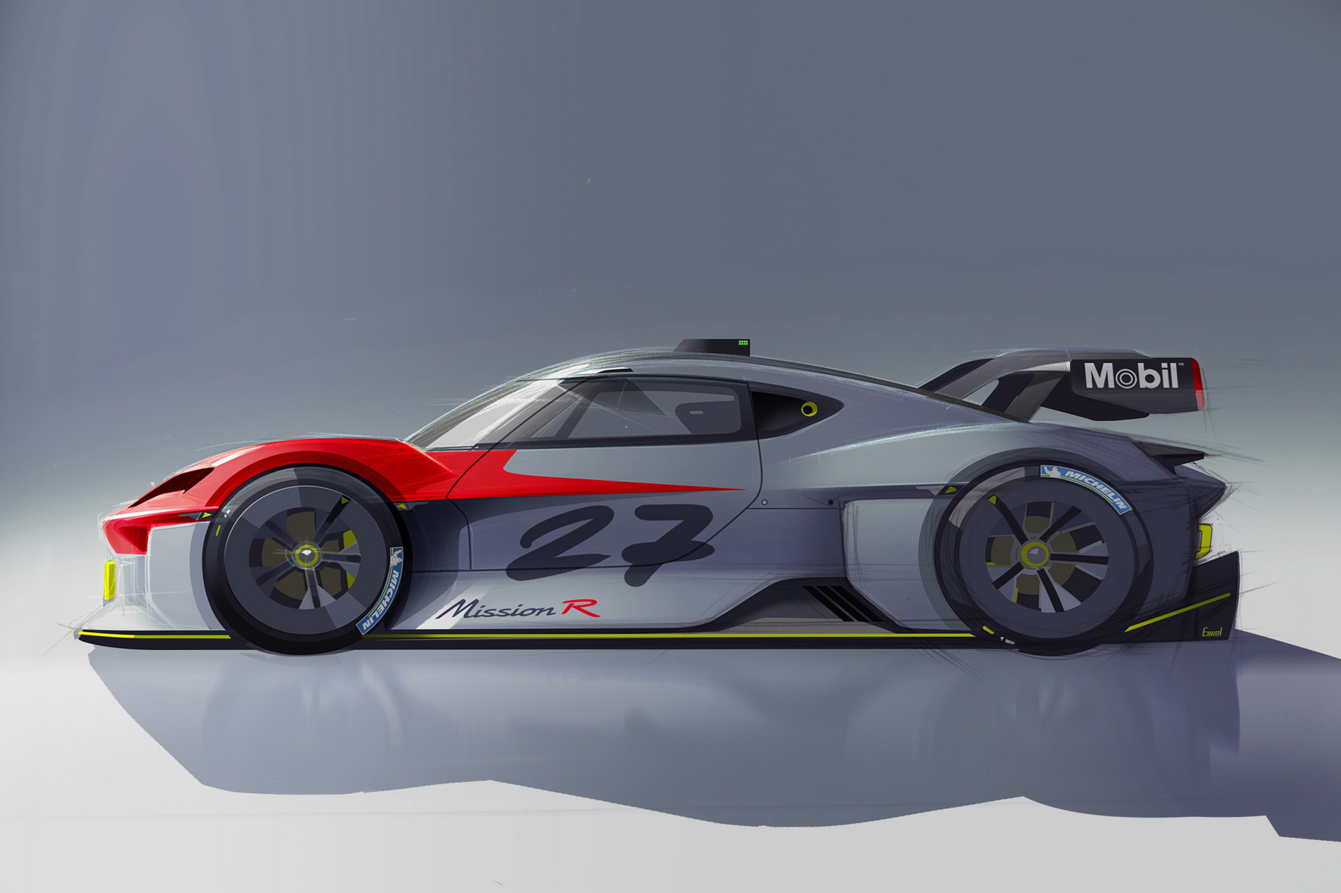 2021 Porsche Mission R Concept Design Sketch Wallpapers #42 of 47