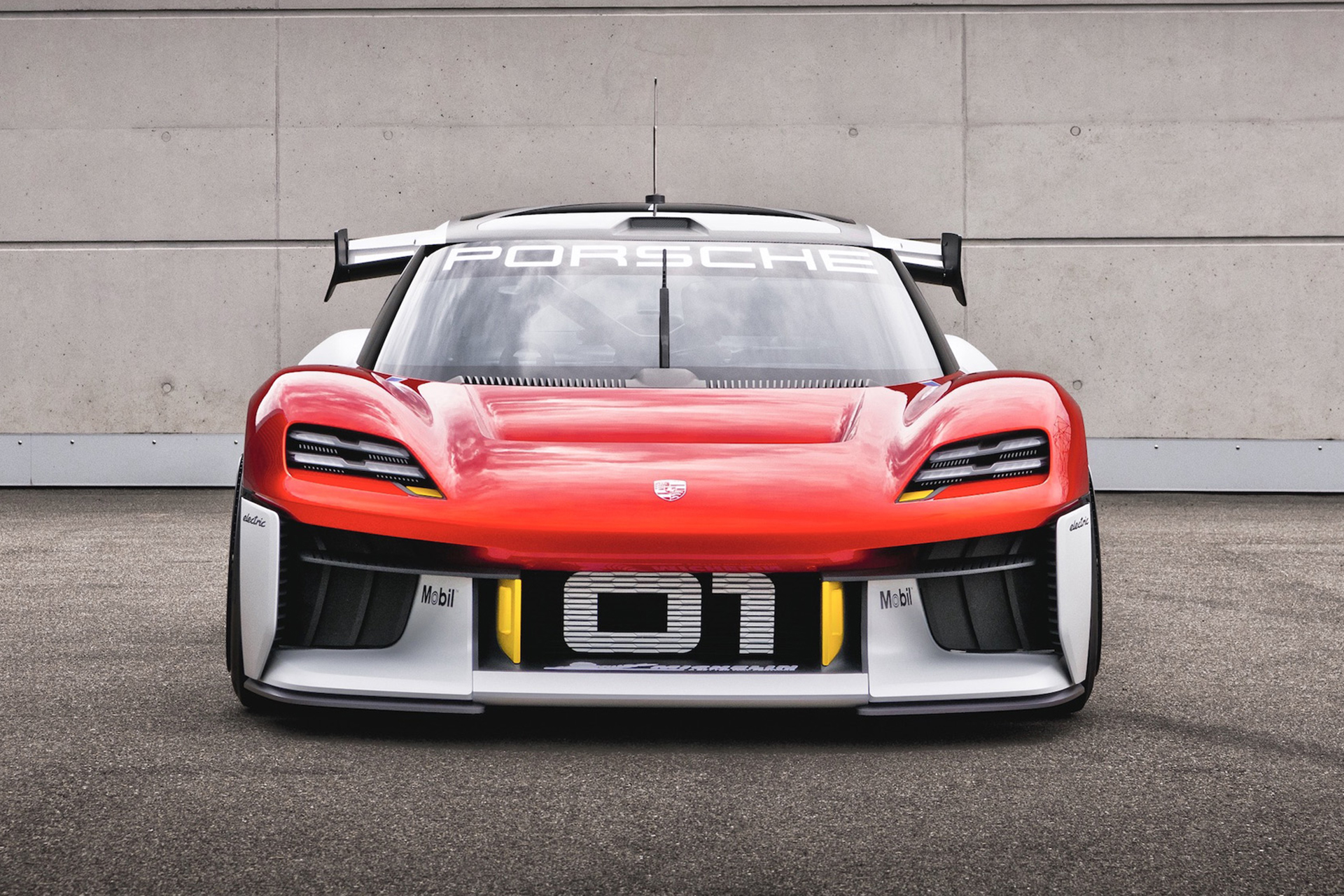 2021 Porsche Mission R Concept Front Wallpapers (2)
