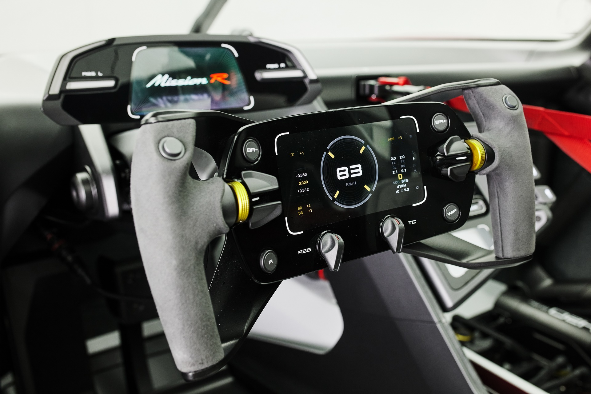 2021 Porsche Mission R Concept Interior Steering Wheel Wallpapers #26 of 47