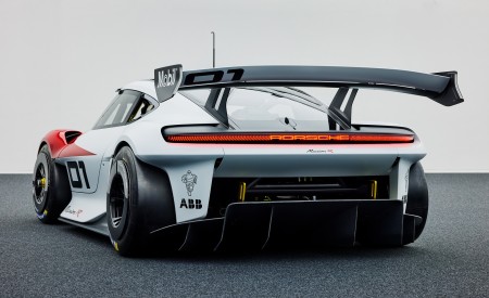 2021 Porsche Mission R Concept Rear Wallpapers 450x275 (7)