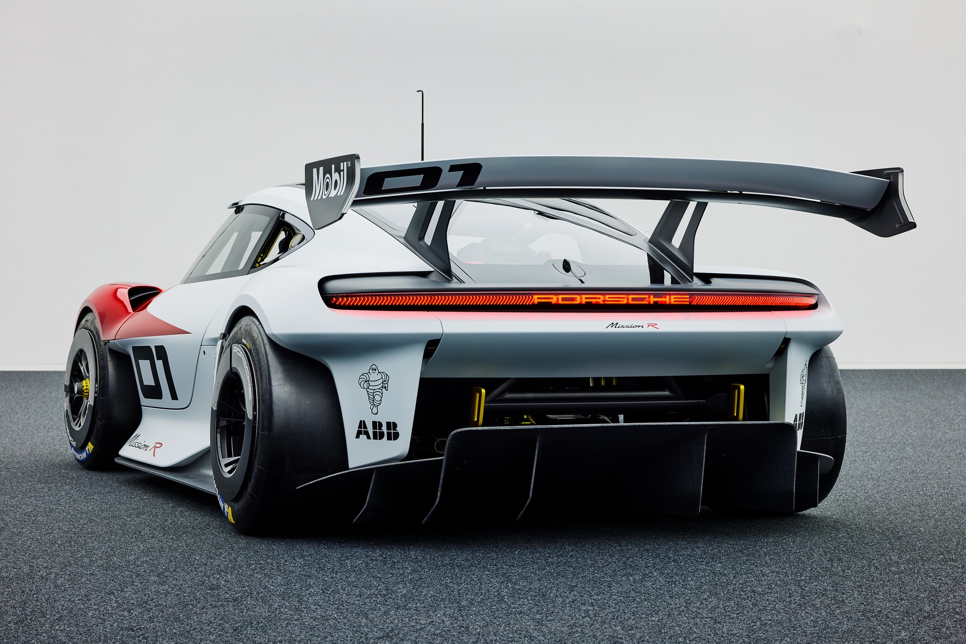 2021 Porsche Mission R Concept Rear Wallpapers #7 of 47