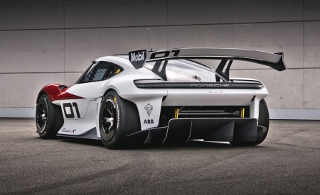 2021 Porsche Mission R Concept Rear Wallpapers 450x275 (3)