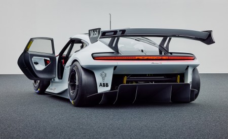 2021 Porsche Mission R Concept Rear Wallpapers 450x275 (9)