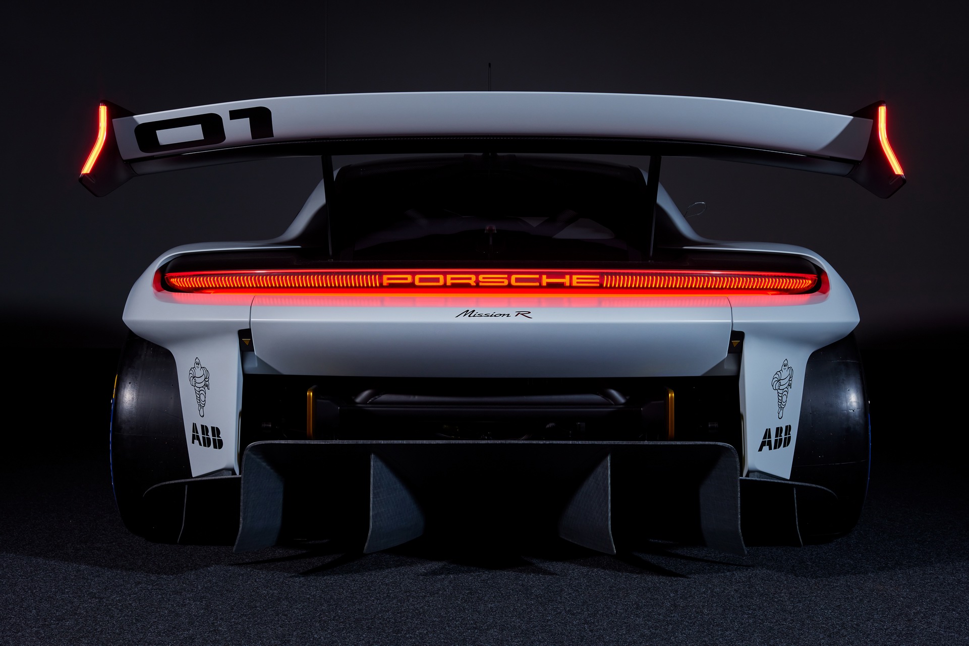 2021 Porsche Mission R Concept Rear Wallpapers #12 of 47