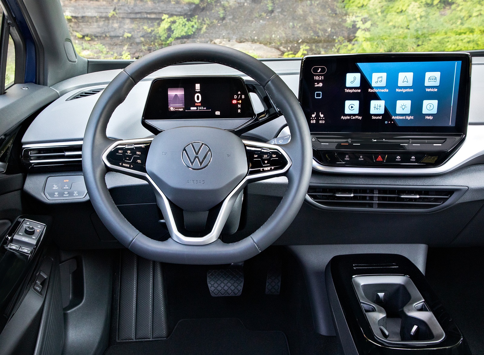 2022 Volkswagen ID.4 AWD Pro S with Gradient Package (US-Spec) Interior Cockpit Wallpapers #85 of 172
