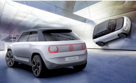 2021 Volkswagen ID.LIFE Concept Rear Three-Quarter Wallpapers  450x275 (48)