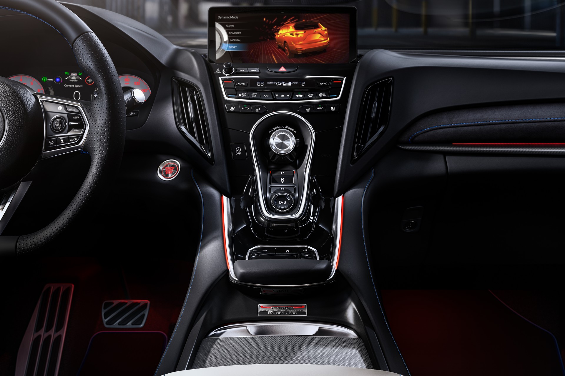 2022 Acura RDX PMC Edition Central Console Wallpapers #15 of 23