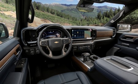 2022 Chevrolet Silverado High Country Interior Cockpit Wallpapers 450x275 (8)