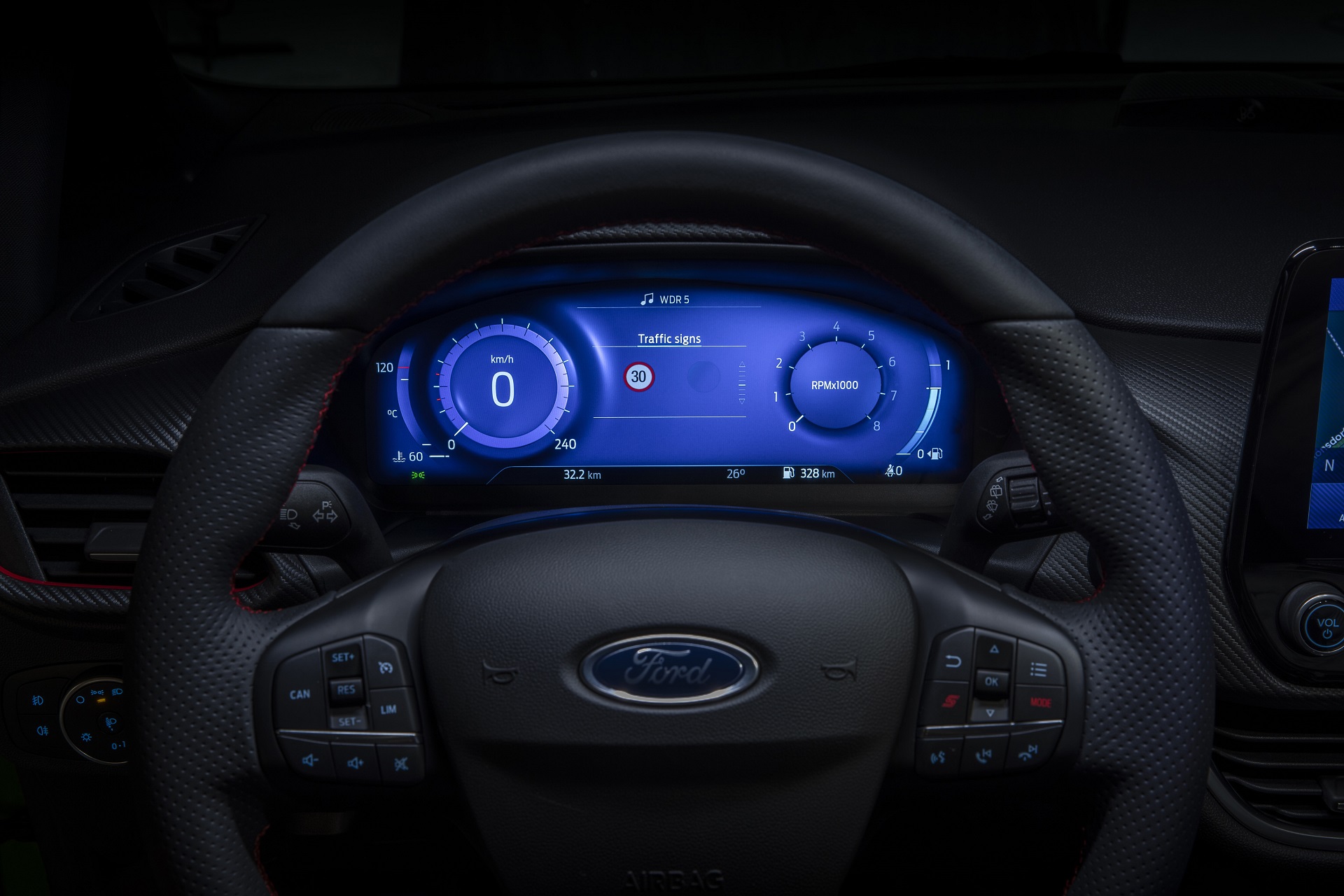 2022 Ford Fiesta ST Interior Steering Wheel Wallpapers #17 of 17