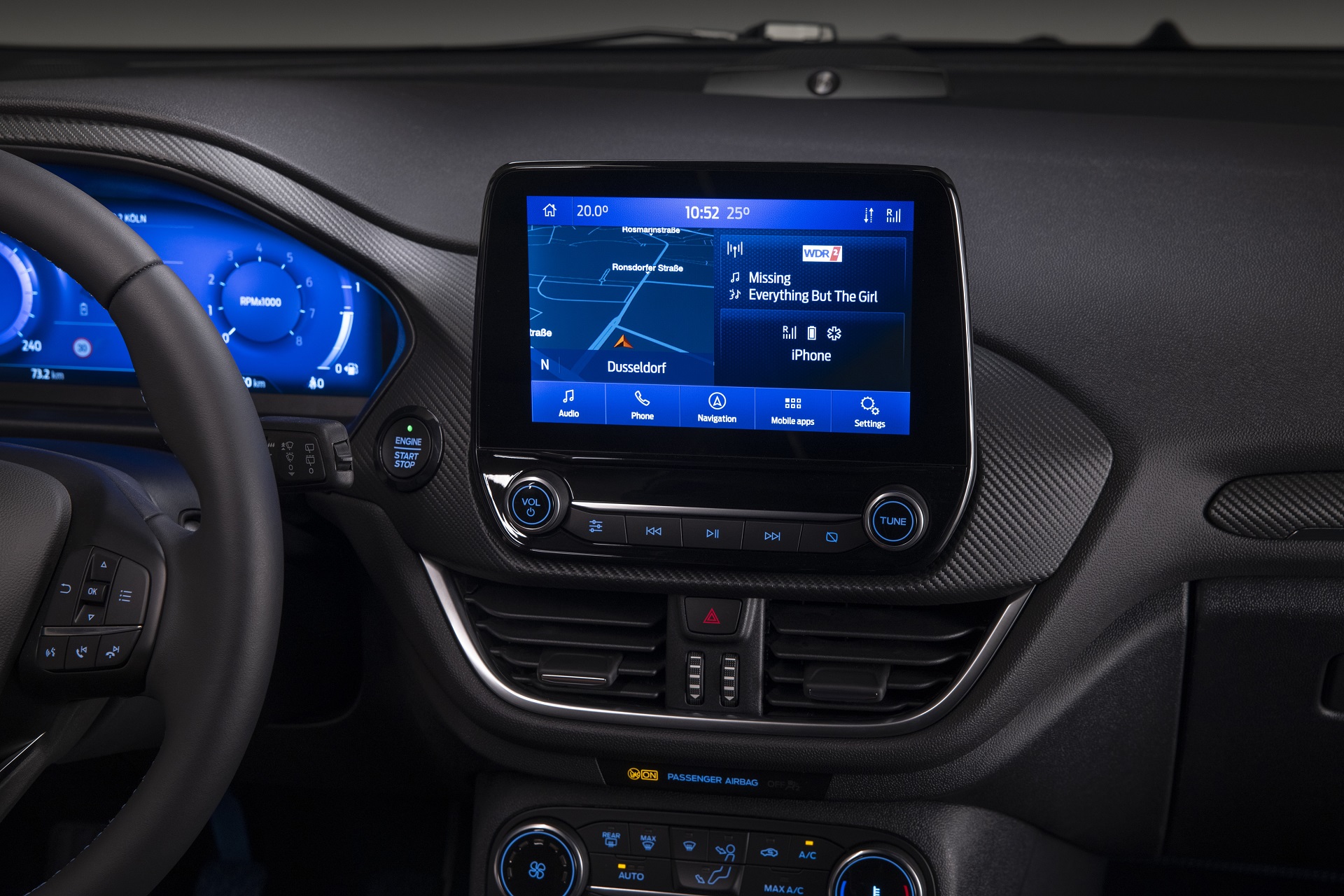2022 Ford Fiesta ST Line Central Console Wallpapers #12 of 12
