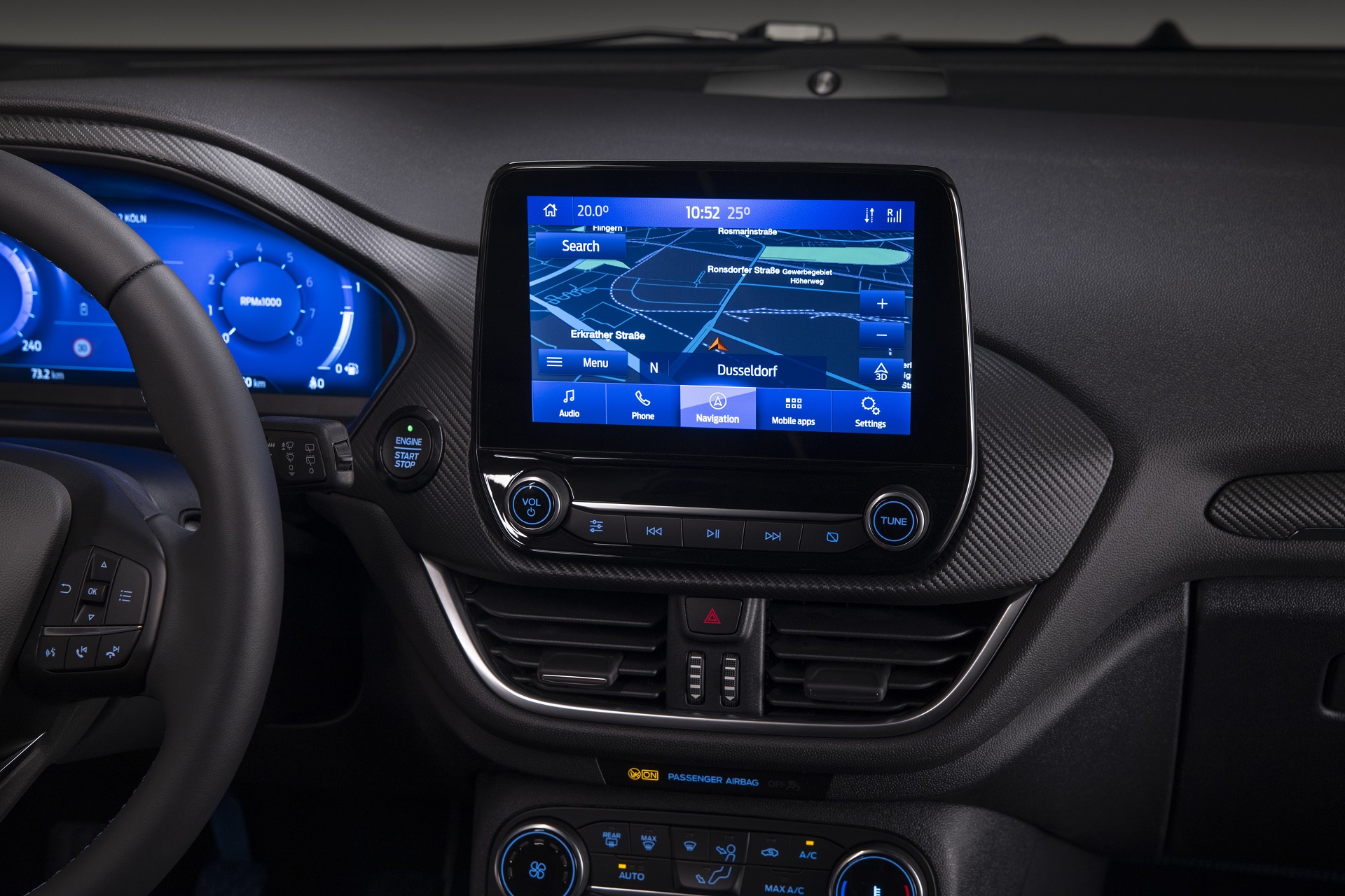2022 Ford Fiesta ST Line Central Console Wallpapers  #11 of 12
