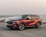 2022 Infiniti QX60 Luxe AWD Front Three-Quarter Wallpapers 150x120