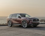 2022 Infiniti QX60 Luxe AWD Front Three-Quarter Wallpapers 150x120