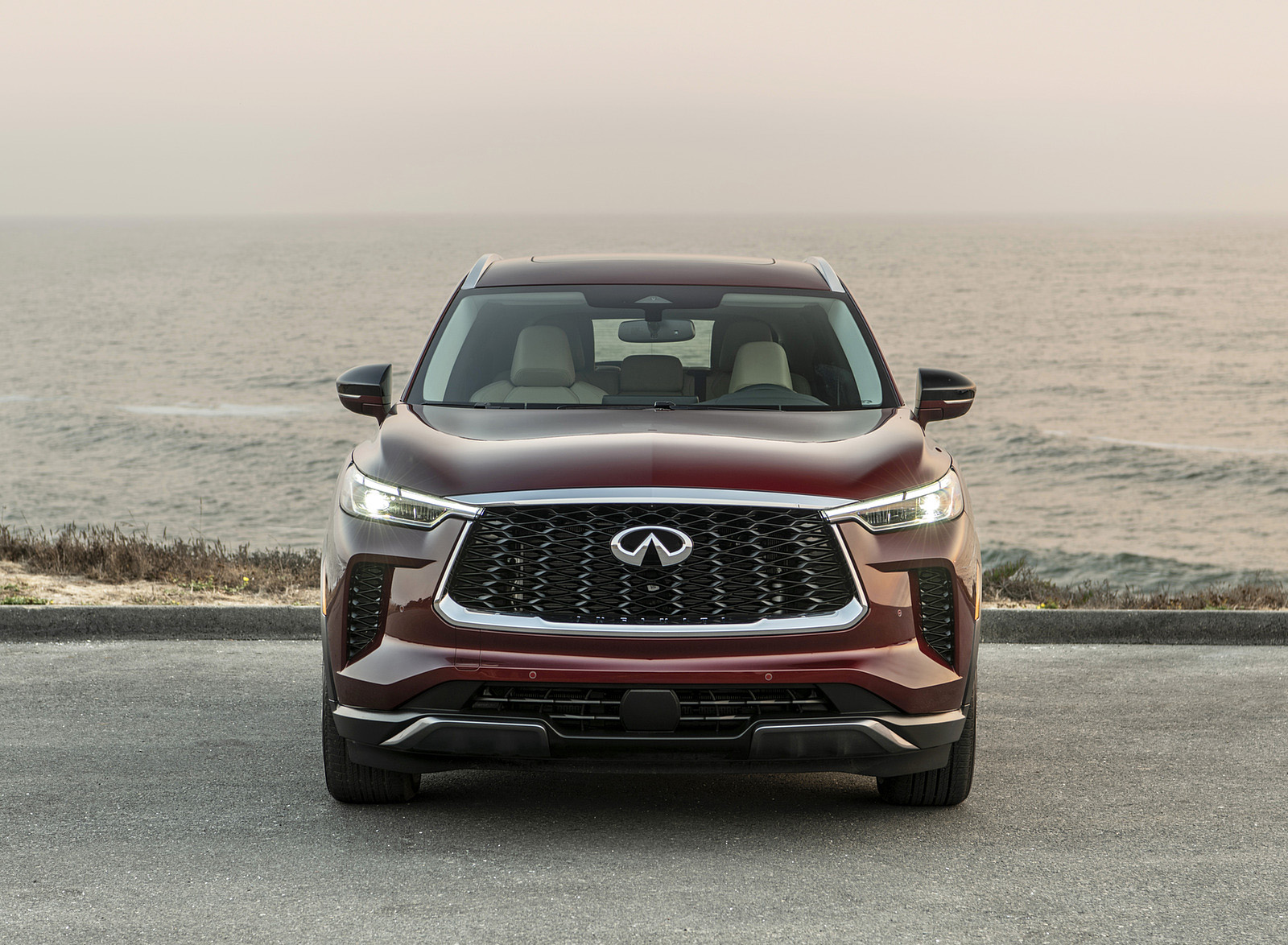 2022 Infiniti QX60 Luxe AWD Front Wallpapers (6)