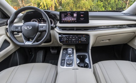 2022 Infiniti QX60 Luxe AWD Interior Cockpit Wallpapers  450x275 (14)