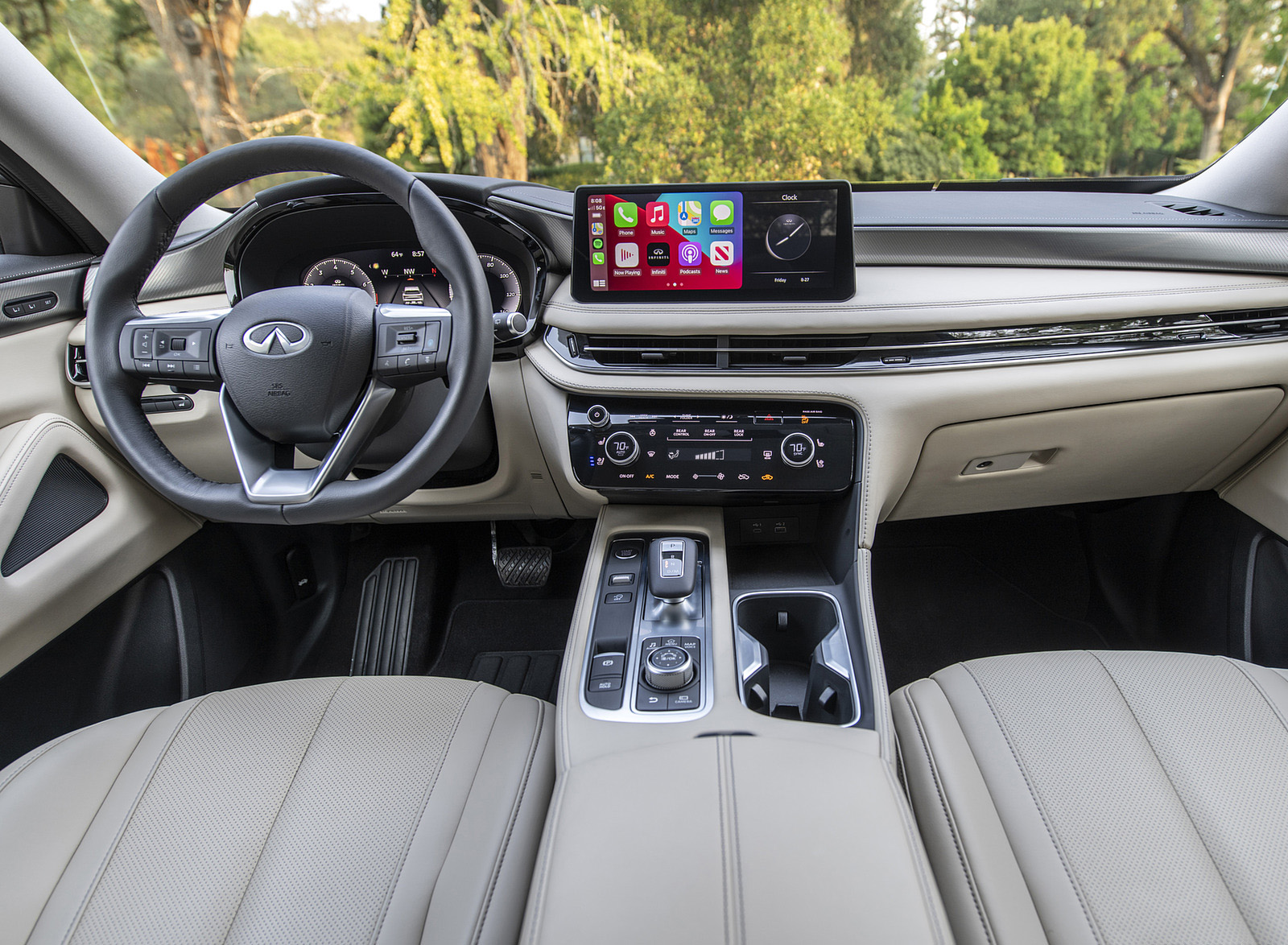 2022 Infiniti QX60 Luxe AWD Interior Cockpit Wallpapers #15 of 17