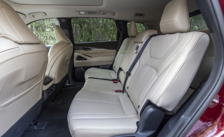 2022 Infiniti QX60 Luxe AWD Interior Rear Seats Wallpapers 450x275 (17)