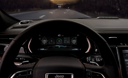 2022 Jeep Grand Cherokee Summit Reserve Interior Head-Up Display Wallpapers 450x275 (20)