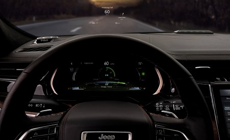 2022 Jeep Grand Cherokee Summit Reserve Interior Head-Up Display Wallpapers 450x275 (18)