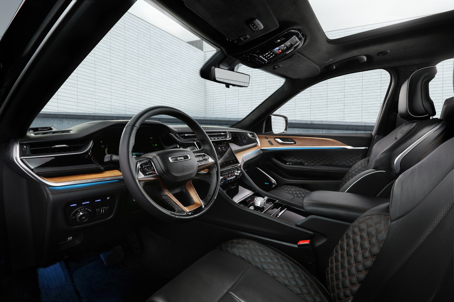 2022 Jeep Grand Cherokee Summit Reserve Interior Wallpapers #21 of 30