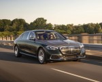 2022 Mercedes-Maybach S 680 4MATIC (US-Spec) Front Three-Quarter Wallpapers 150x120 (6)