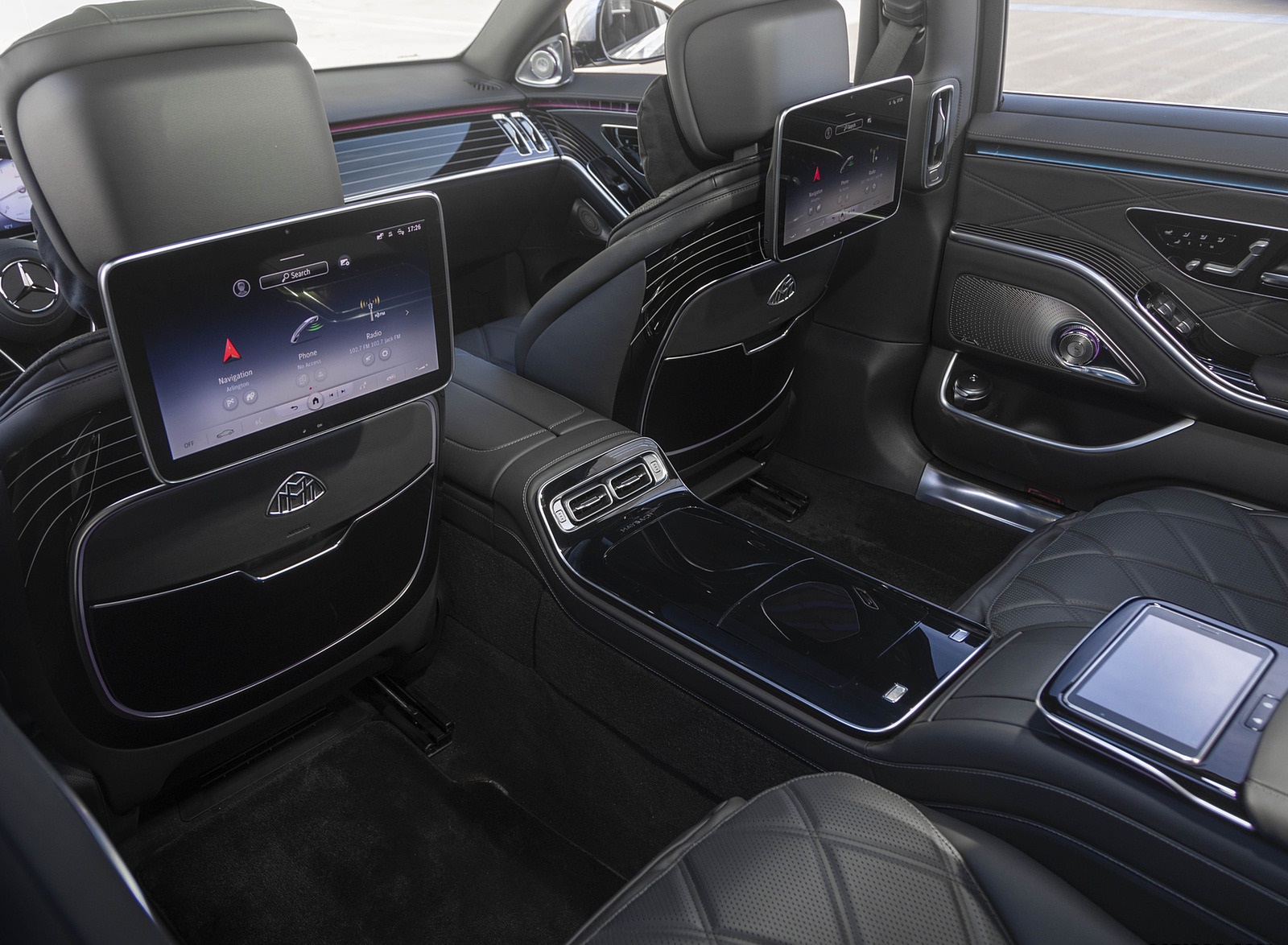 2022 Mercedes-Maybach S 680 4MATIC (US-Spec) Interior Rear Seats Wallpapers #171 of 172