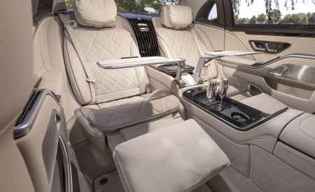 2022 Mercedes-Maybach S 680 4MATIC (US-Spec) Interior Rear Seats Wallpapers 450x275 (84)
