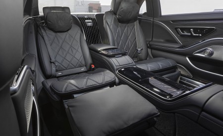 2022 Mercedes-Maybach S 680 4MATIC (US-Spec) Interior Rear Seats Wallpapers 450x275 (166)