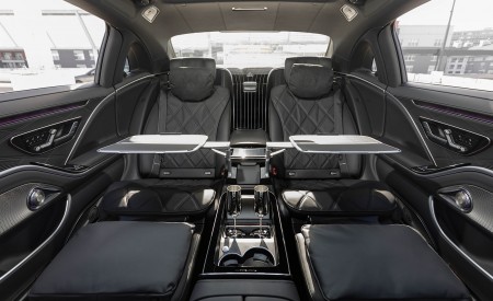 2022 Mercedes-Maybach S 680 4MATIC (US-Spec) Interior Rear Seats Wallpapers 450x275 (167)
