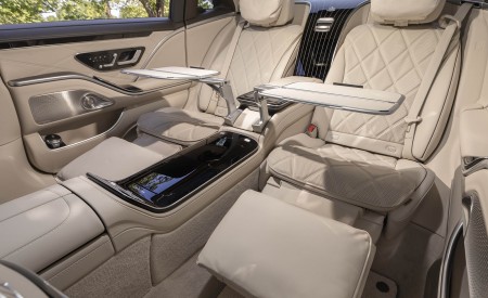 2022 Mercedes-Maybach S 680 4MATIC (US-Spec) Interior Rear Seats Wallpapers 450x275 (88)