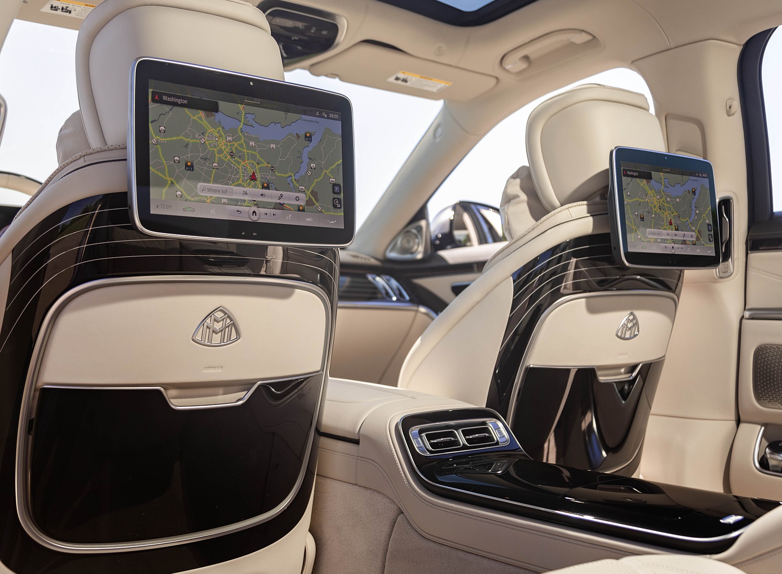 2022 Mercedes-Maybach S 680 4MATIC (US-Spec) Interior Rear Seats Wallpapers #89 of 172