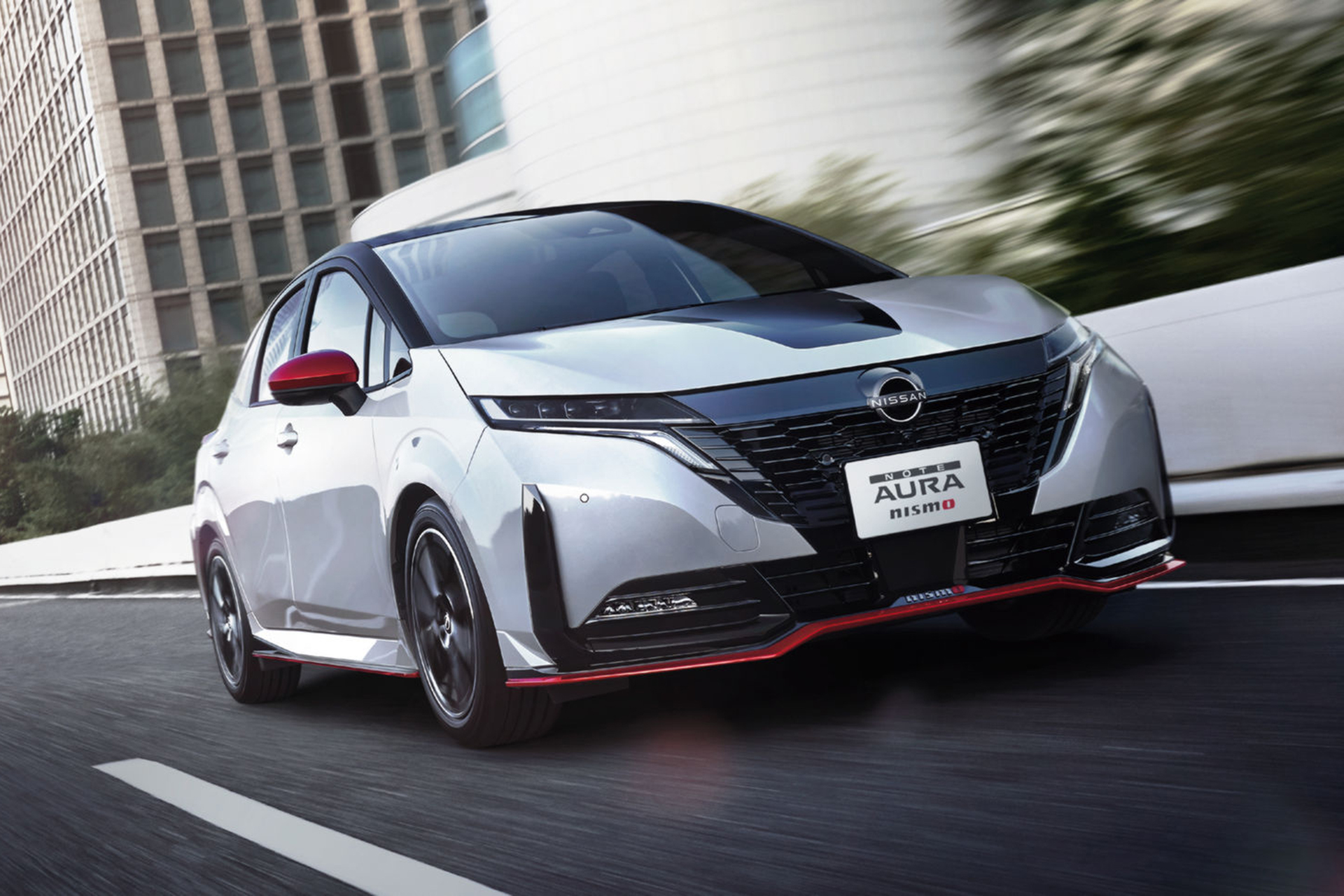 2022 Nissan Note Aura NISMO Front Wallpapers (1)