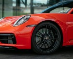 2022 Porsche 911 Carrera 4 GTS (Color: Lava Orange) Detail Wallpapers 150x120