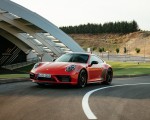 2022 Porsche 911 Carrera 4 GTS (Color: Lava Orange) Front Three-Quarter Wallpapers 150x120