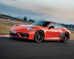 2022 Porsche 911 Carrera 4 GTS (Color: Lava Orange) Front Three-Quarter Wallpapers 150x120